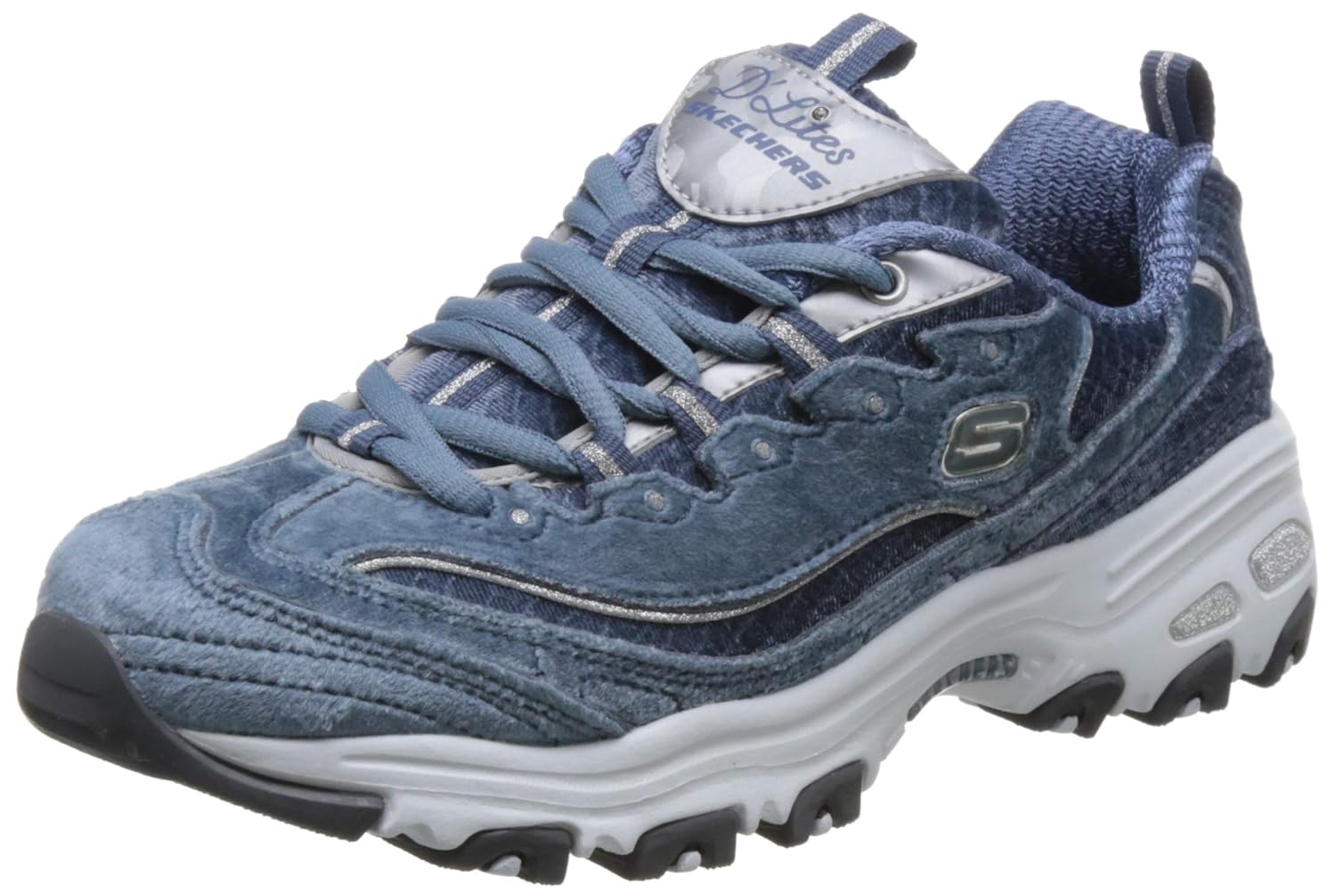 skechers 斯凯奇 dlites系列 女 时尚绑带运动鞋 11917-slt